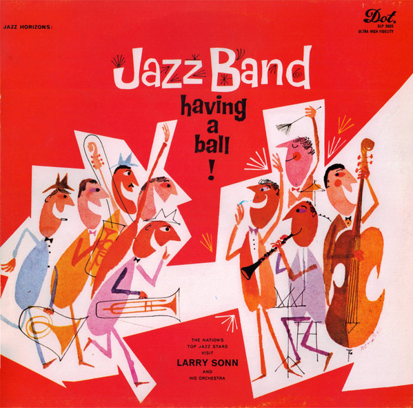 Jazz Band Having A Ball! cover