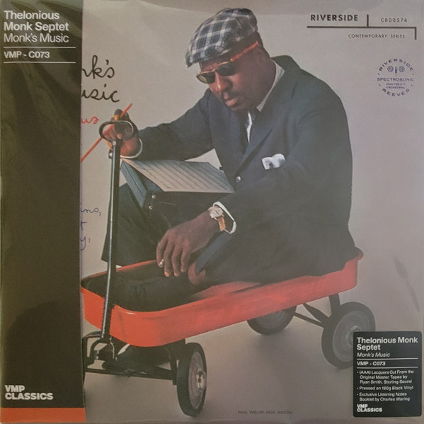 Monk's Music cover