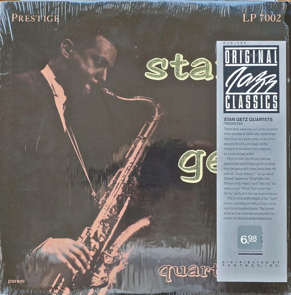 Stan Getz Quartets cover