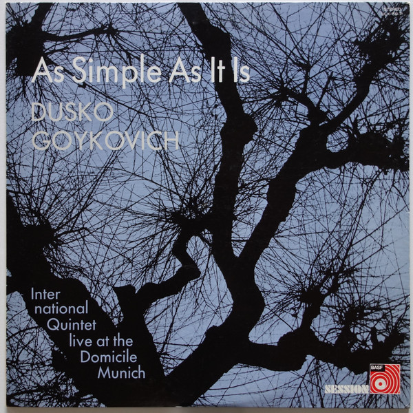 As Simple As It Is cover