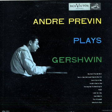 André Previn Plays Gershwin cover