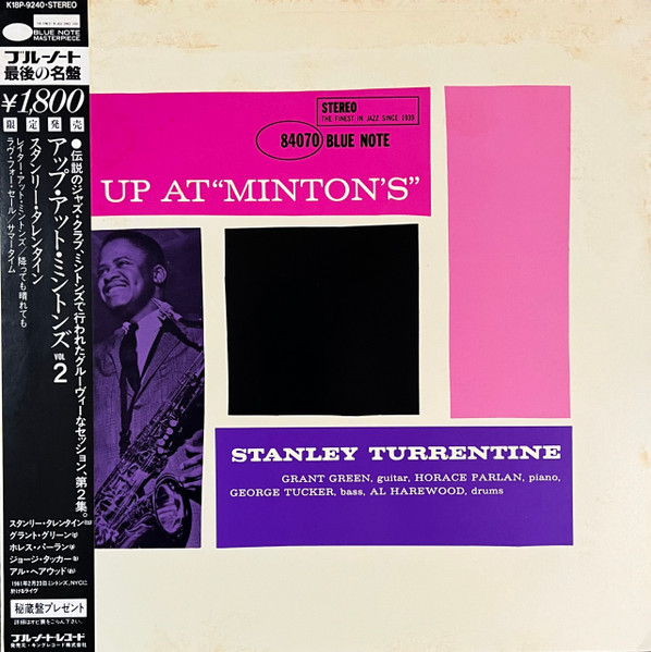 Up At "Minton's", Vol. 2 cover