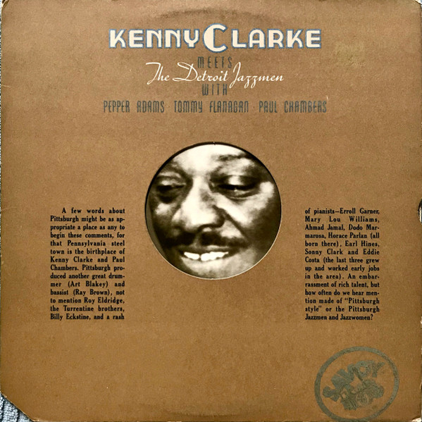 Kenny Clarke Meets The Detroit Jazzmen cover