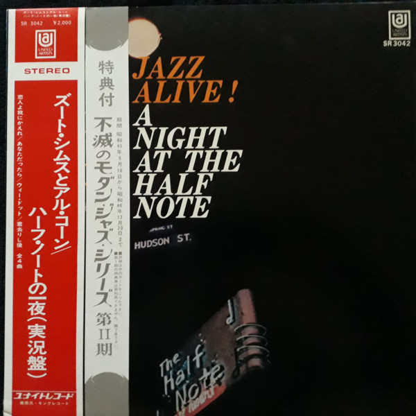 Jazz Alive! A Night At The Half Note cover