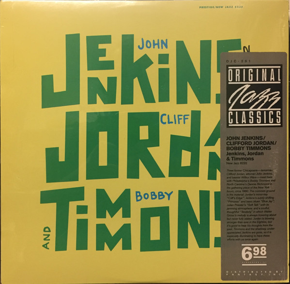Jenkins, Jordan And Timmons cover