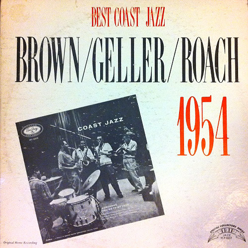 Best Coast Jazz - 1954 cover