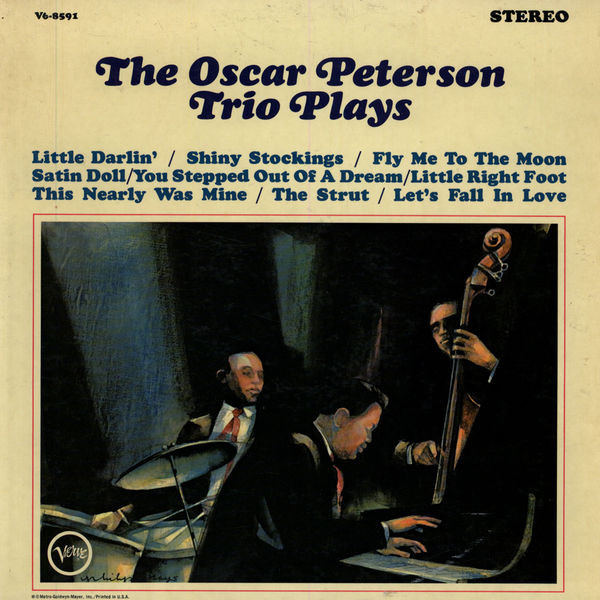 The Oscar Peterson Trio Plays cover