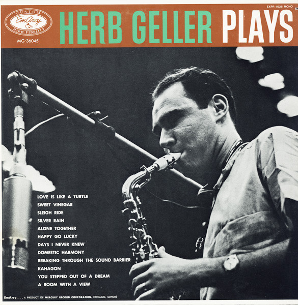 Herb Geller Plays cover