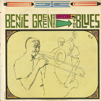Bennie Green Swings The Blues cover