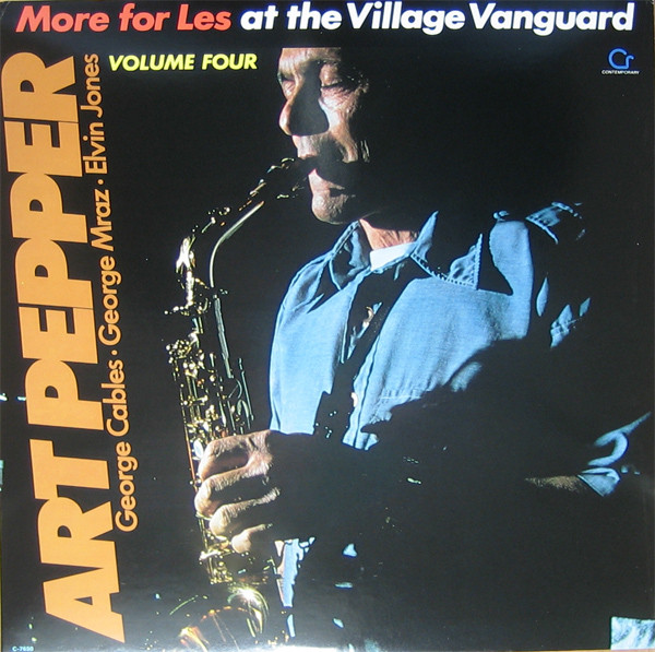 More For Les - At The Village Vanguard, Vol. 4 cover