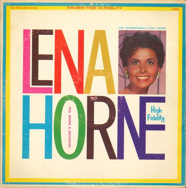 The Incomparable Lena Horne cover