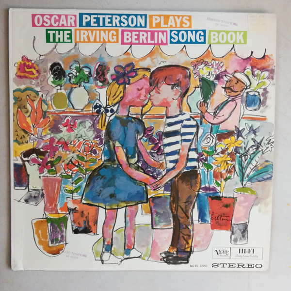 Oscar Peterson Plays The Irving Berlin Song Book cover