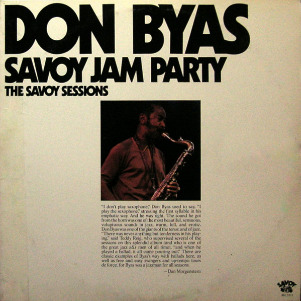 Savoy Jam Party cover
