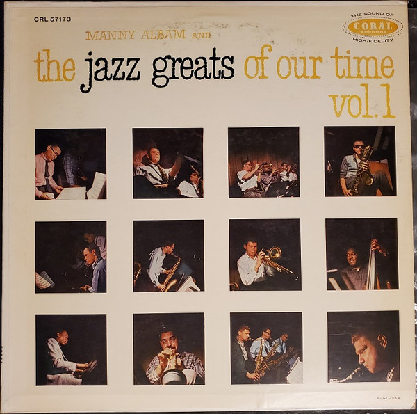 Manny Albam And The Jazz Greats Of Our Time Vol.1 cover