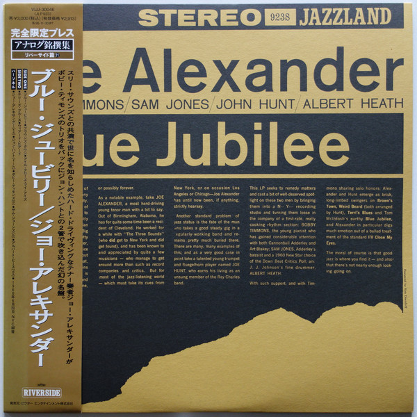 Blue Jubilee cover