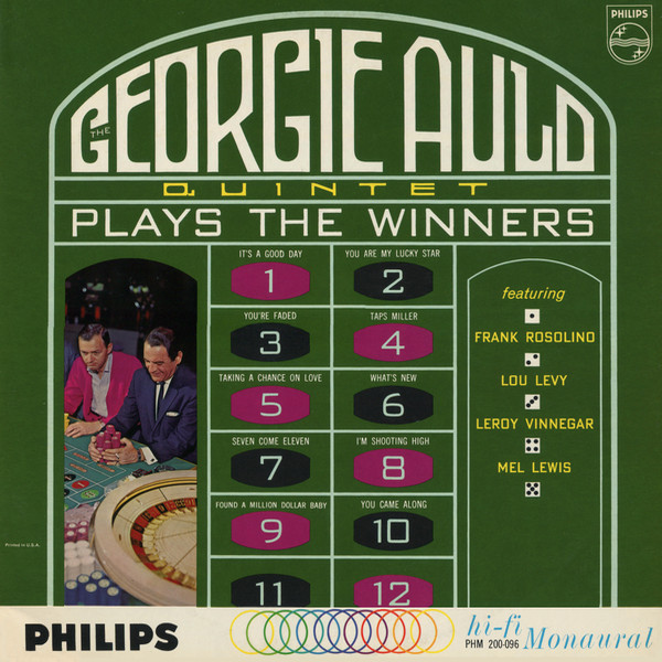 The Georgie Auld Quintet Plays The Winners cover