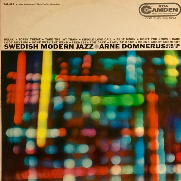 Swedish Modern Jazz cover